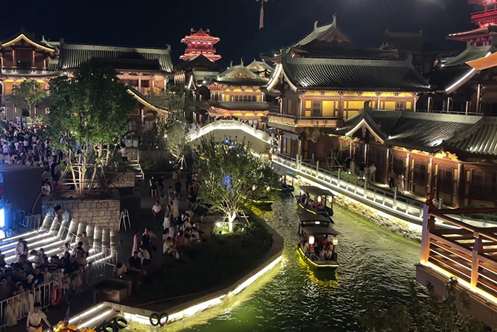 文旅小鎮(zhèn)燈光亮化工程
