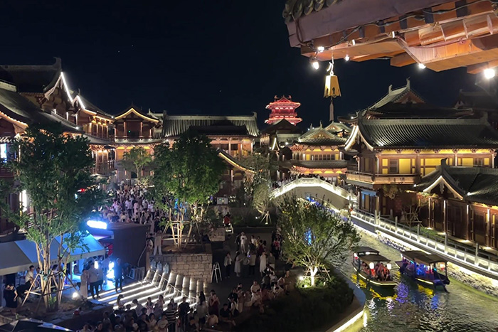 文旅小鎮(zhèn)燈光亮化工程