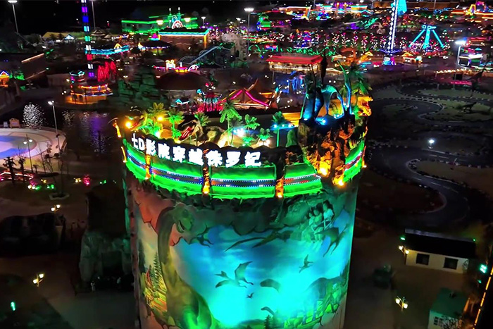 游樂場夜景亮化工程