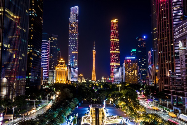 城市戶(hù)外夜景亮化