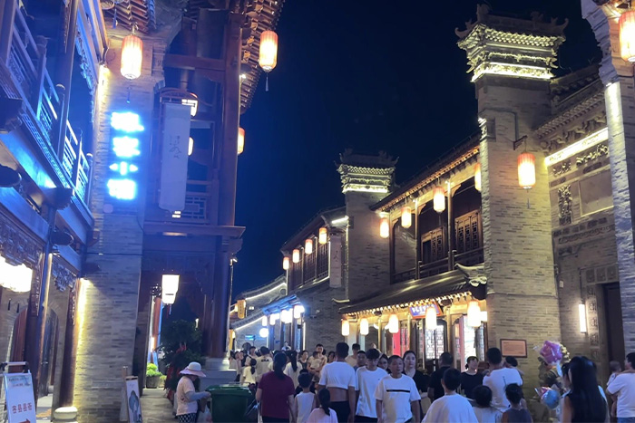 景區(qū)古建筑一到夜晚就冷清？做燈光亮化讓客流從日到夜不斷檔