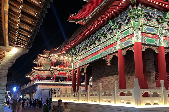 古建筑夜游燈光亮化