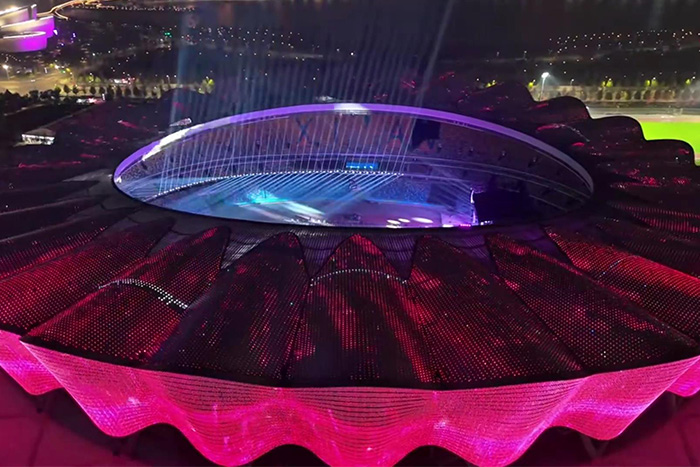 獨(dú)家亮化設(shè)計(jì)如何實(shí)現(xiàn)場館外墻大變身？