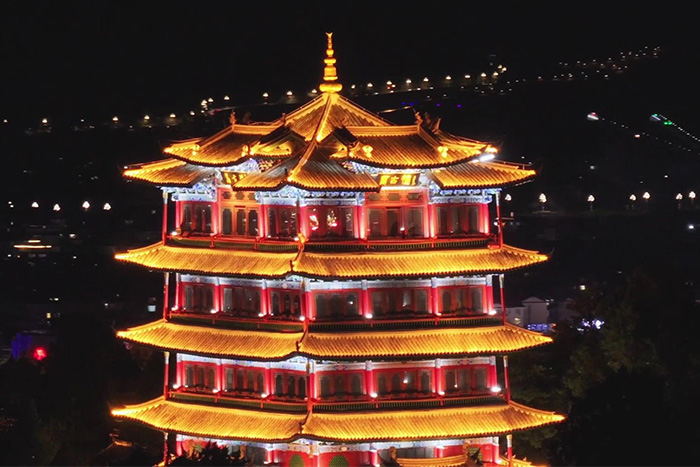 景區(qū)古建筑外墻亮化工程