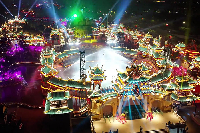 景區(qū)古建筑夜游亮化