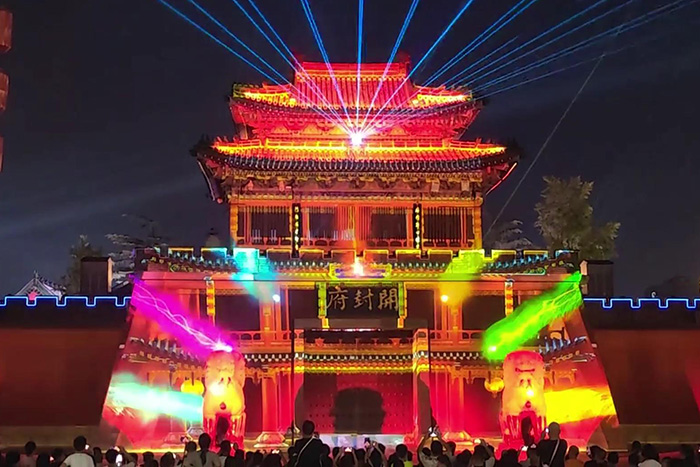 古建筑3D全息投影