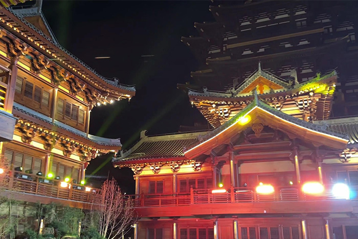 光影織就的國學長卷：景區(qū)亮化的文化新篇