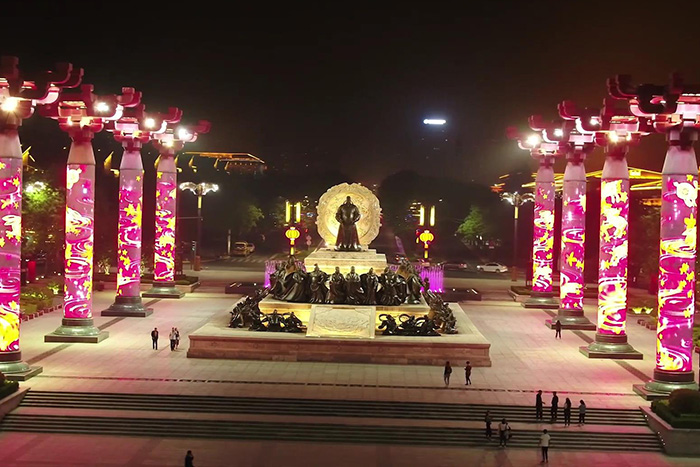 數(shù)字孿生筑基 全息光影引流：景區(qū)亮化的增收新范式