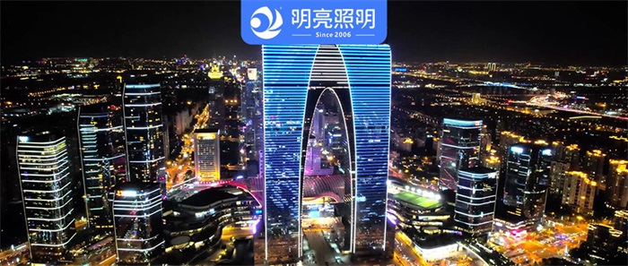 寫字樓外墻亮化竟然有這樣的提升企業(yè)品牌效益？