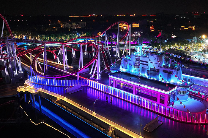 想讓游樂園成打卡地？亮化打造童話感夜景，游客主動(dòng)分享自帶流量