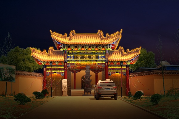 古建筑亮化設(shè)計怎么才能讓人眼前一亮？