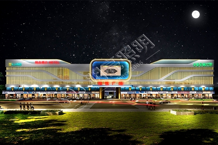 商場燈光亮化設計