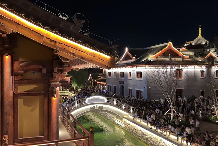 景區(qū)古建筑燈光亮化工程