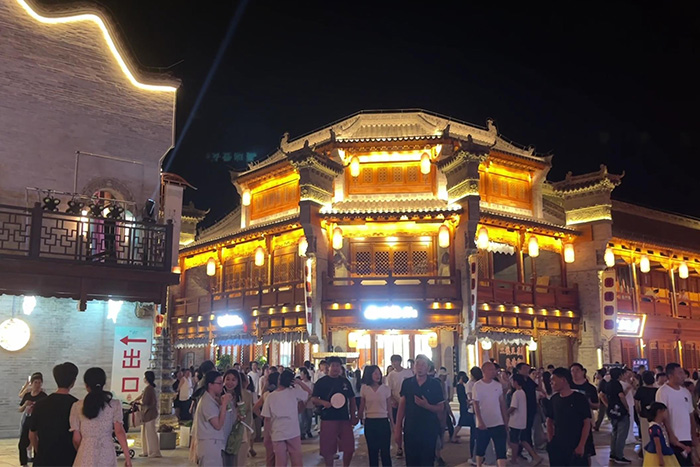 景區(qū)古建筑外墻亮化